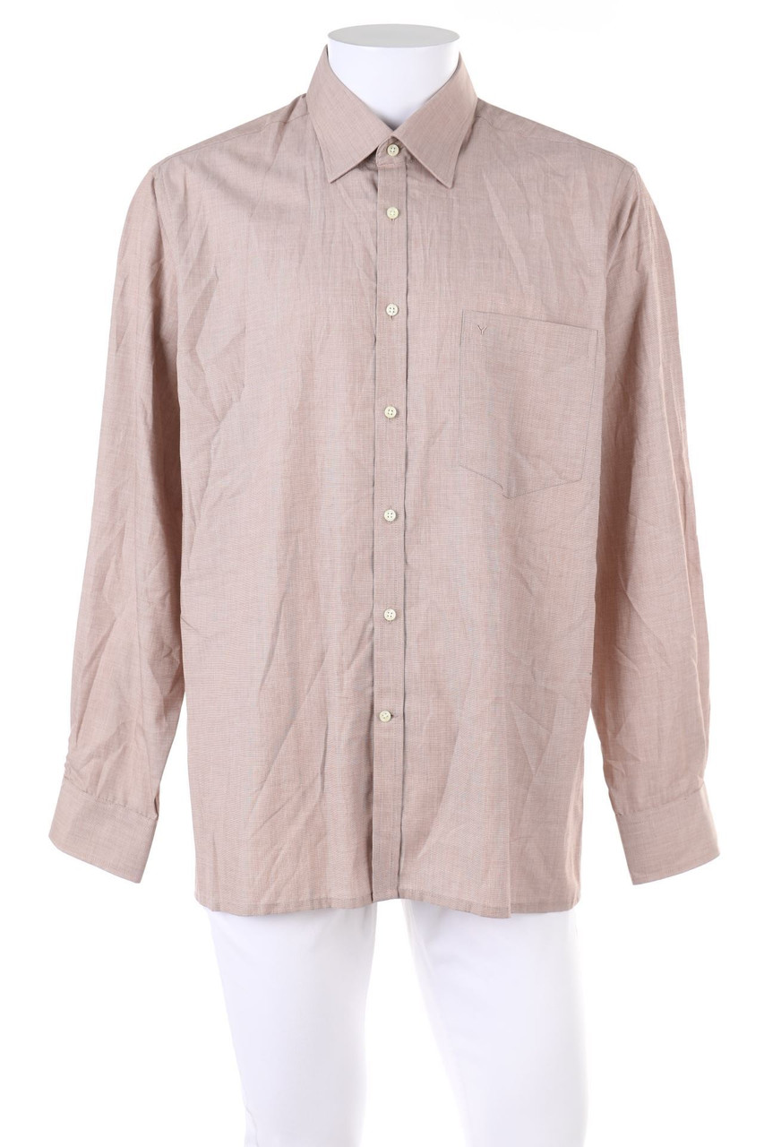 YORN - Hemd mit Logo-Stickerei - 44