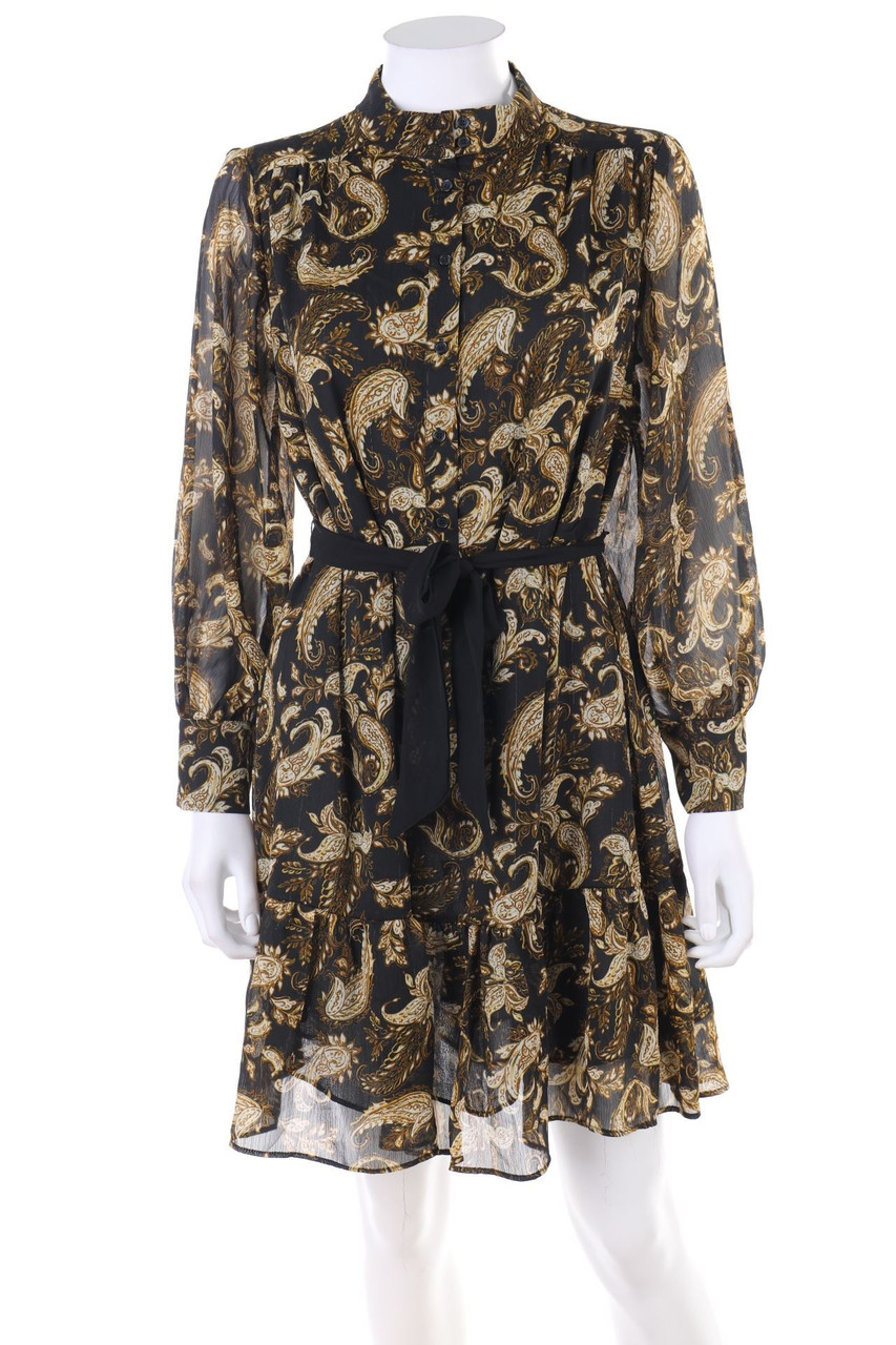 MANGO - Abendkleid mit Gürtel - XS