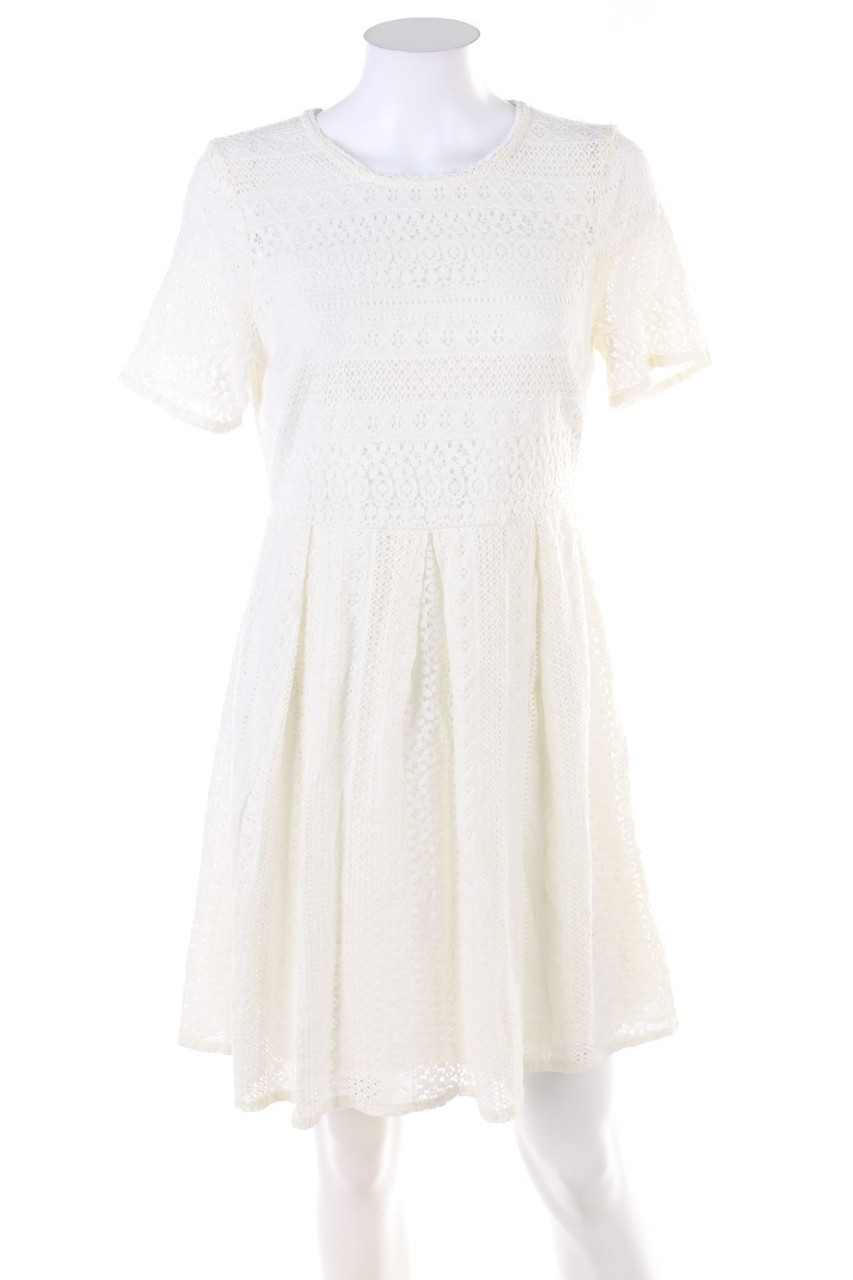 VERO MODA - Kleid aus Spitze mit Raffungen - S