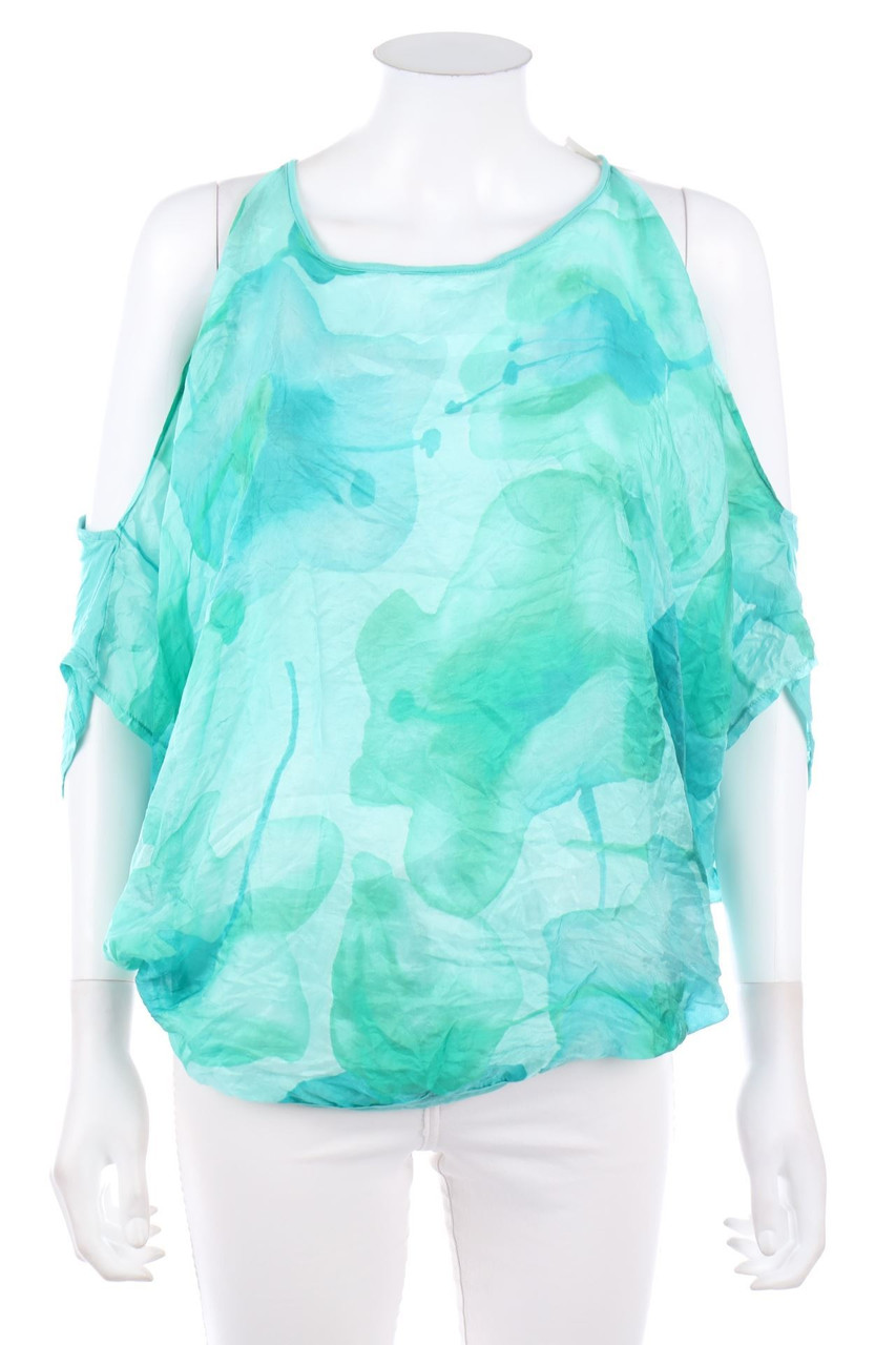 STILE BENETTON - Bluse mit Cut-outs - D 38