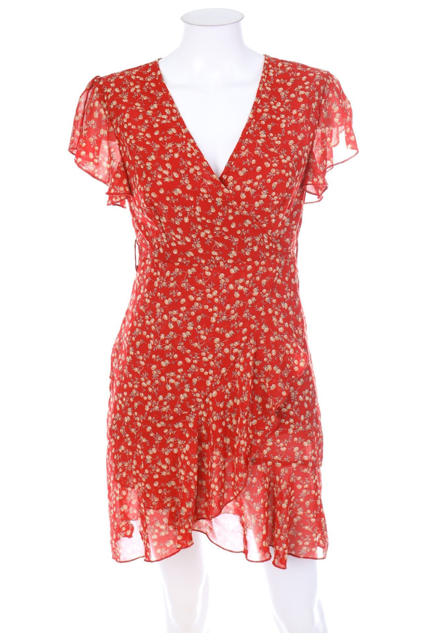 SHEIN - Minikleid mit Blumen-Print - D 34