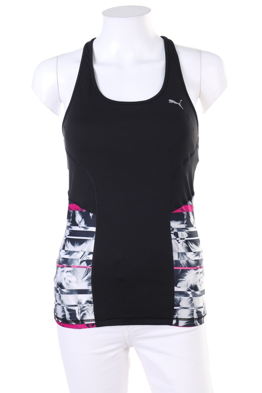 PUMA - Sport Top mit Logo-Print - S