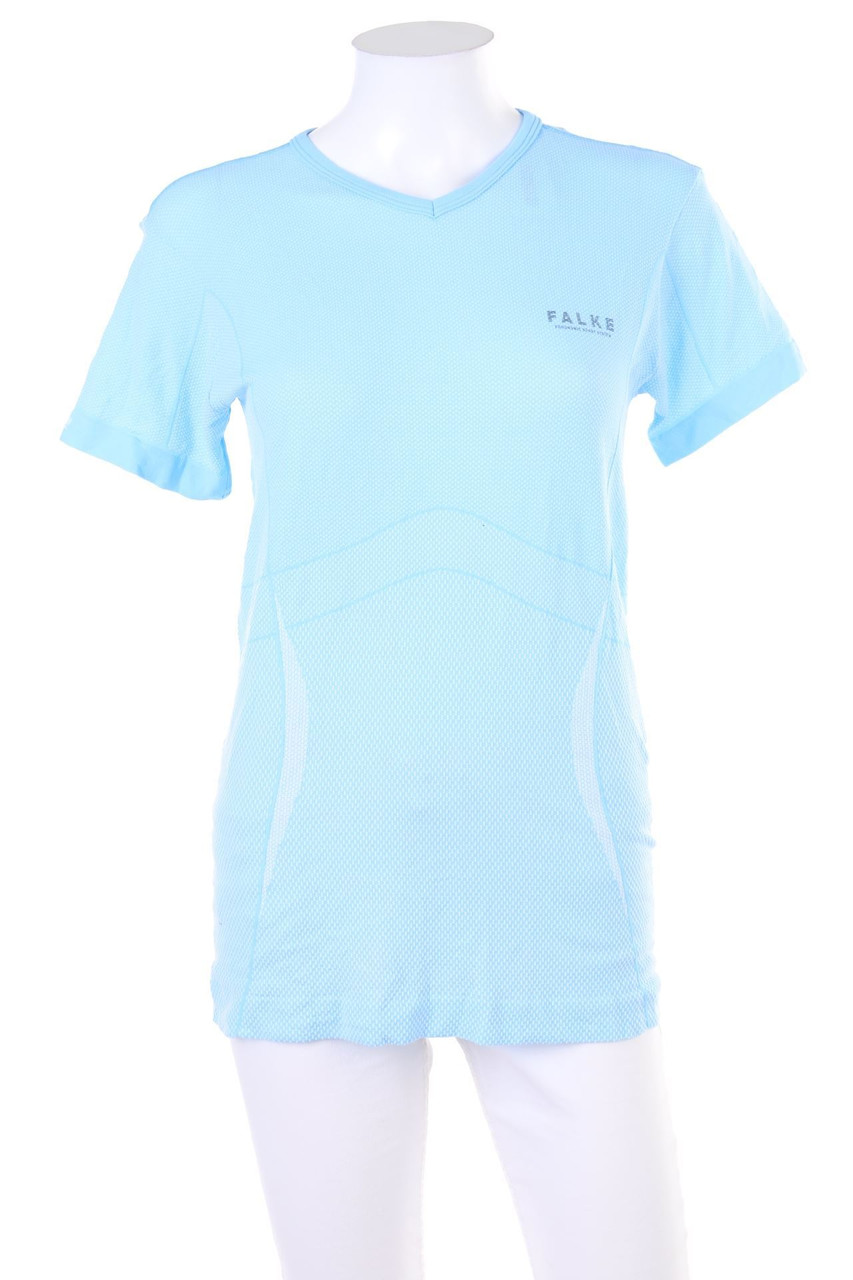 FALKE - Sport T-Shirt mit Logo-Print - D 42-44