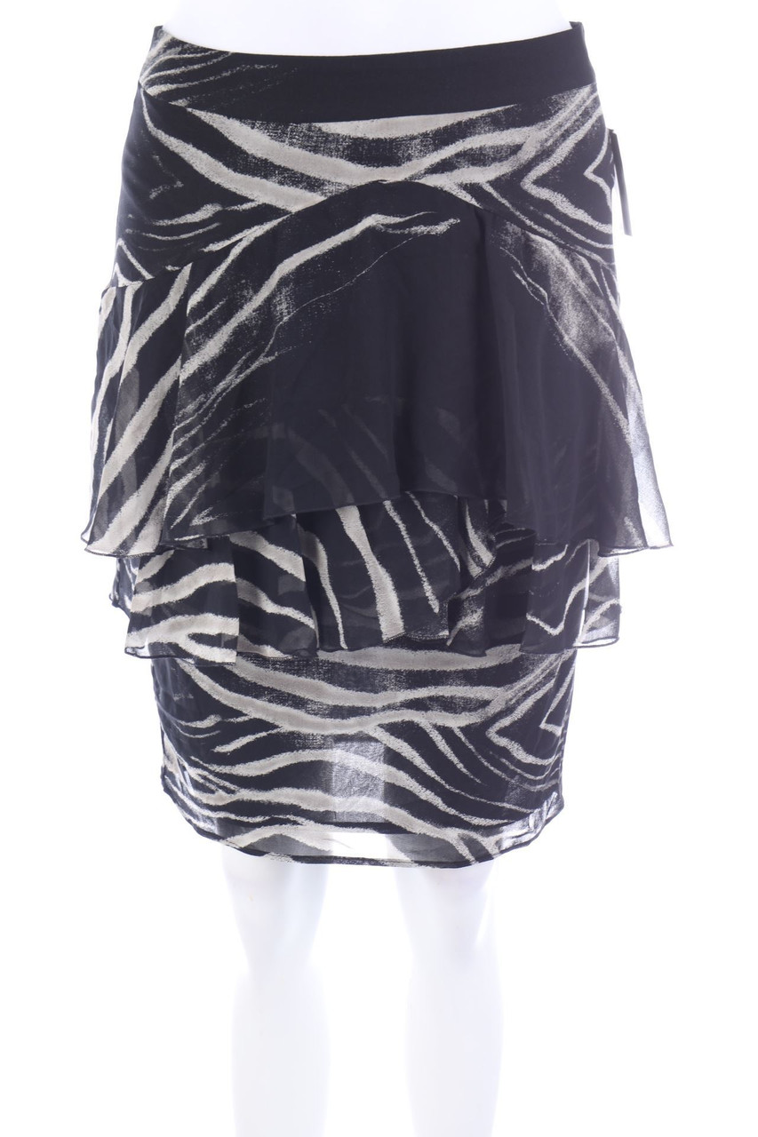 ZARA - Rock mit Print im Layer Look - XS