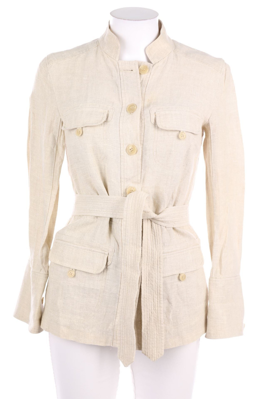 Cyrillus PARIS - Leinen-Jacke im Safari-Stil - D 32