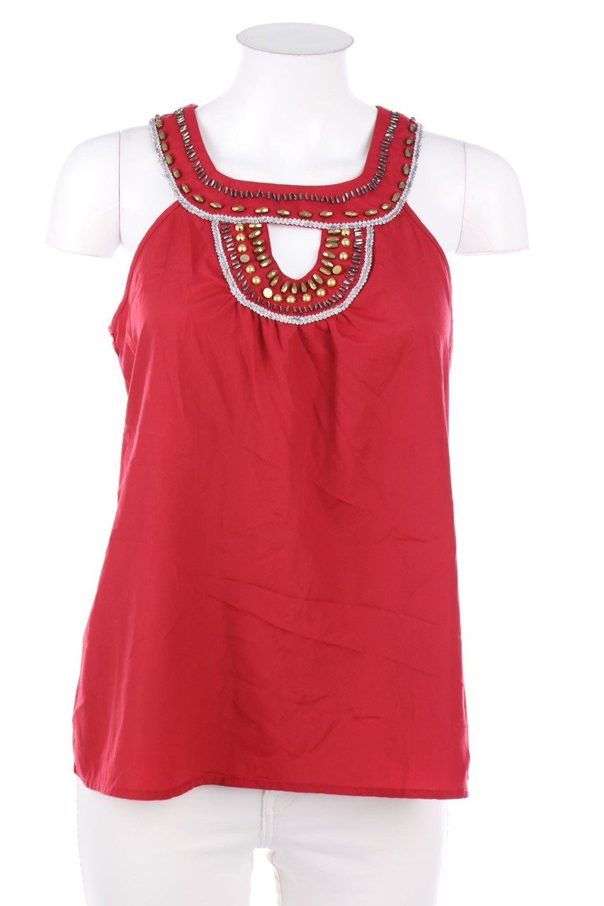 charlotte russe - Blusentop mit Perlen - S