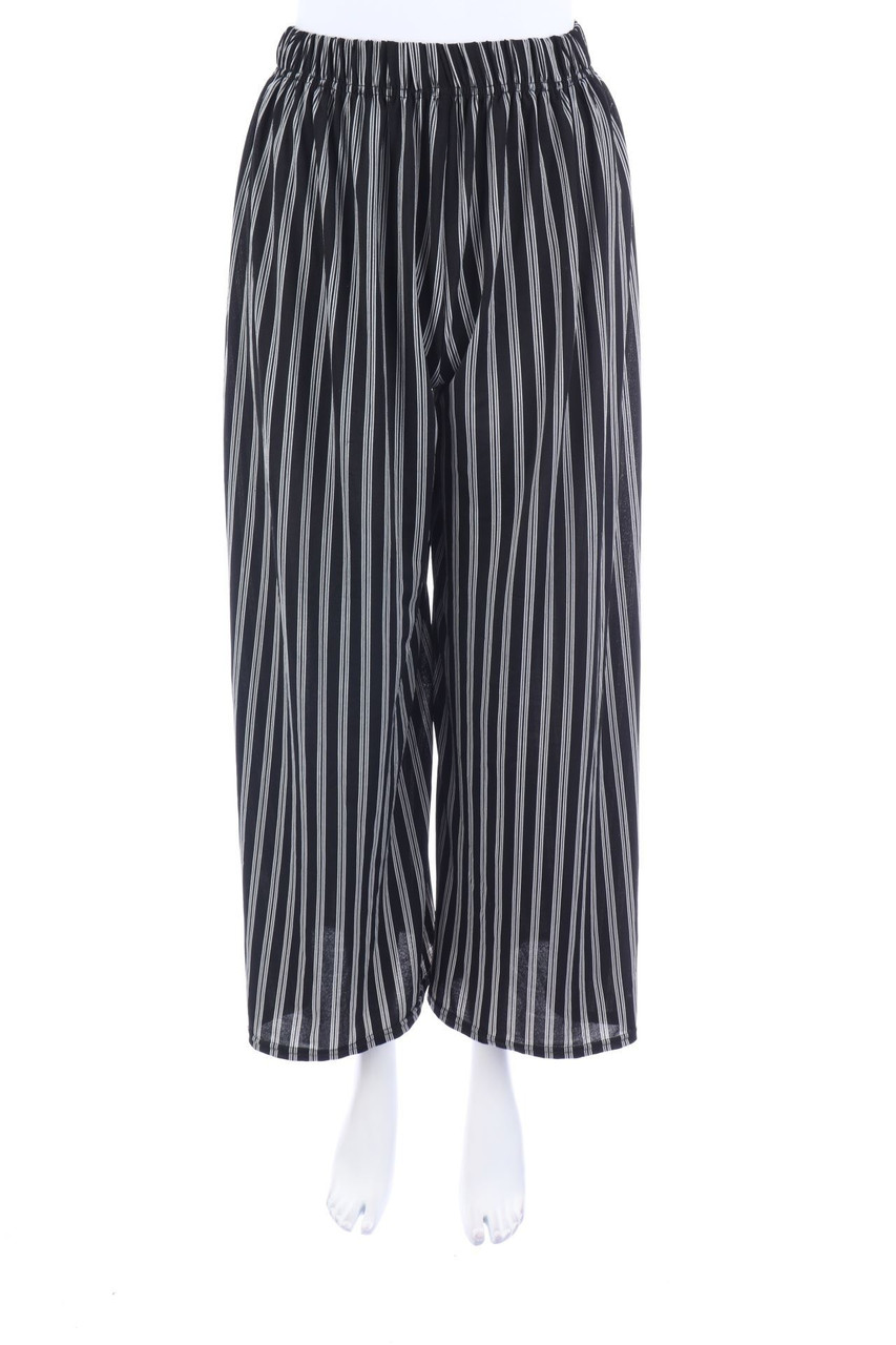 Ohne Label - Jogger-Hose mit Streifen - D 32