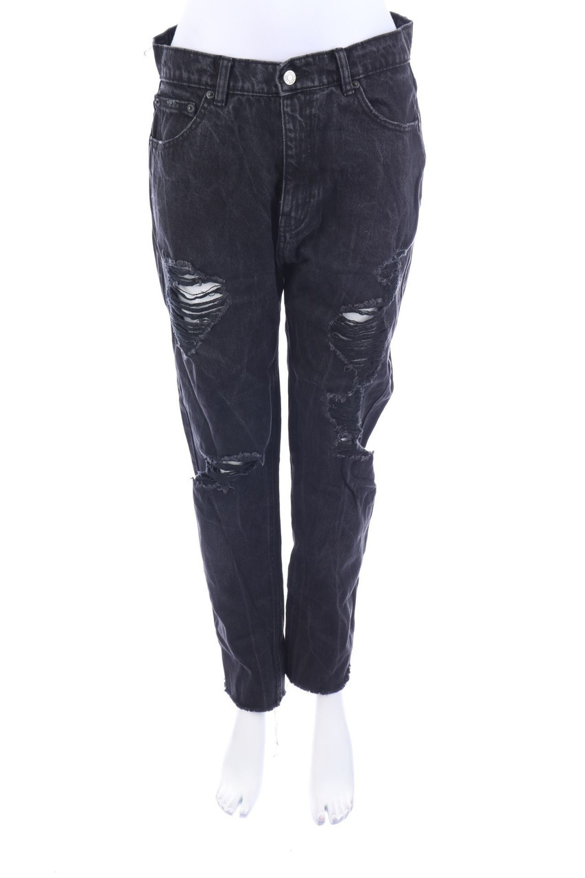 PULL&amp;BEAR&#x20;-&#x20;Destroyed-Mom-Jeans&#x20;-&#x20;D&#x20;40