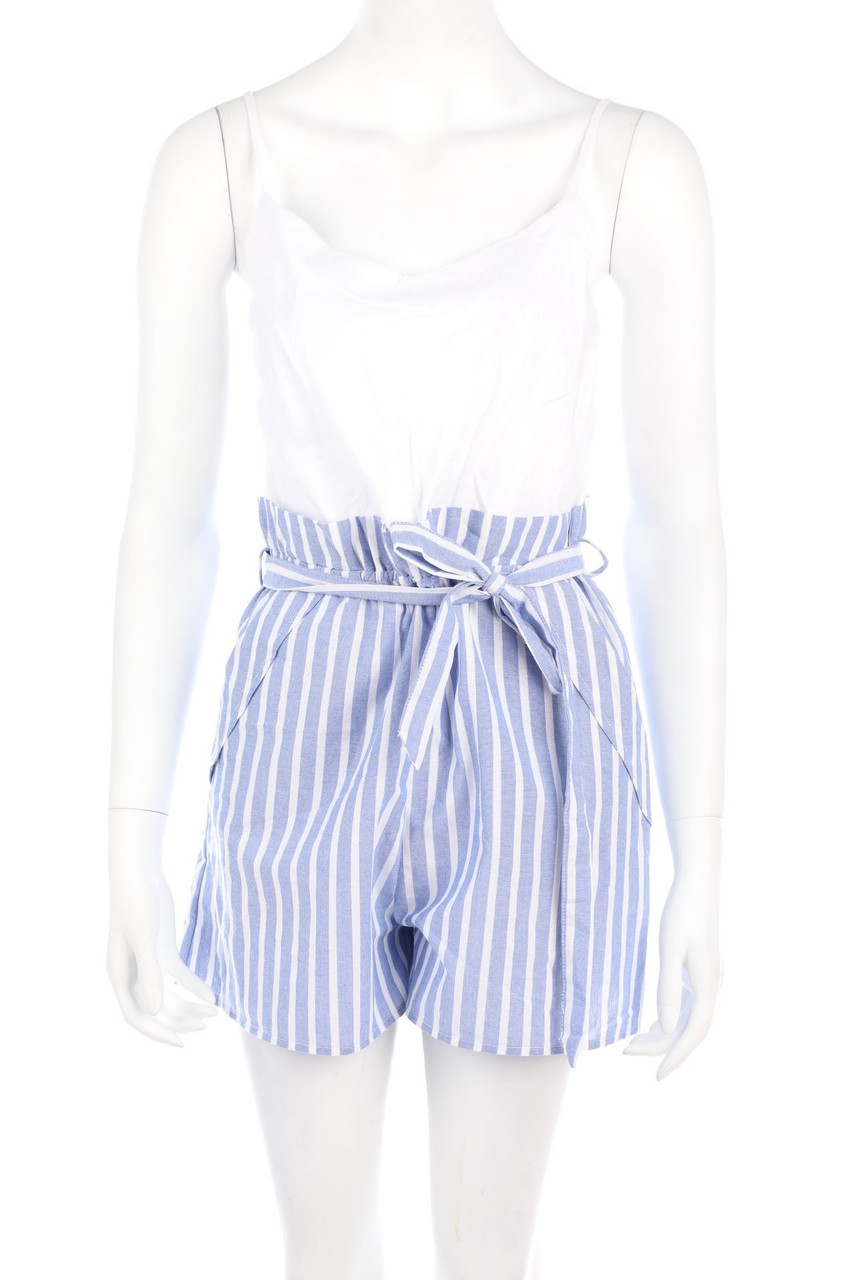 COLLOSEUM - Träger-Playsuit mit Gürtel - S