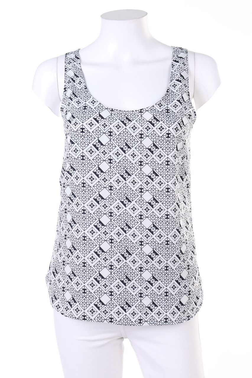 Ohne Label - Print-Blusentop - D 34