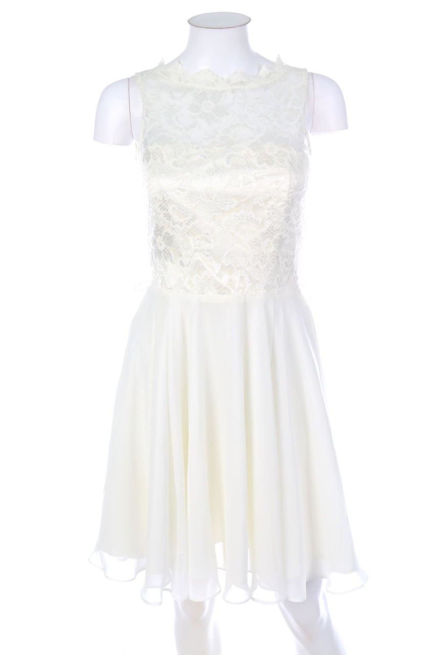 SWING - Abendkleid mit Spitze - D 36