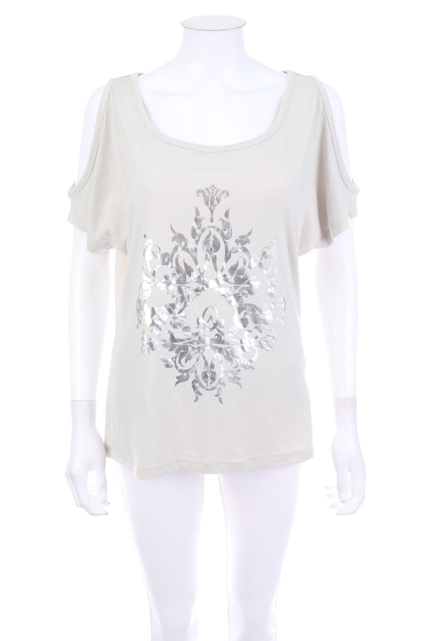 bonprix collection - Kurzarm-Shirt mit Cut-outs - D 36