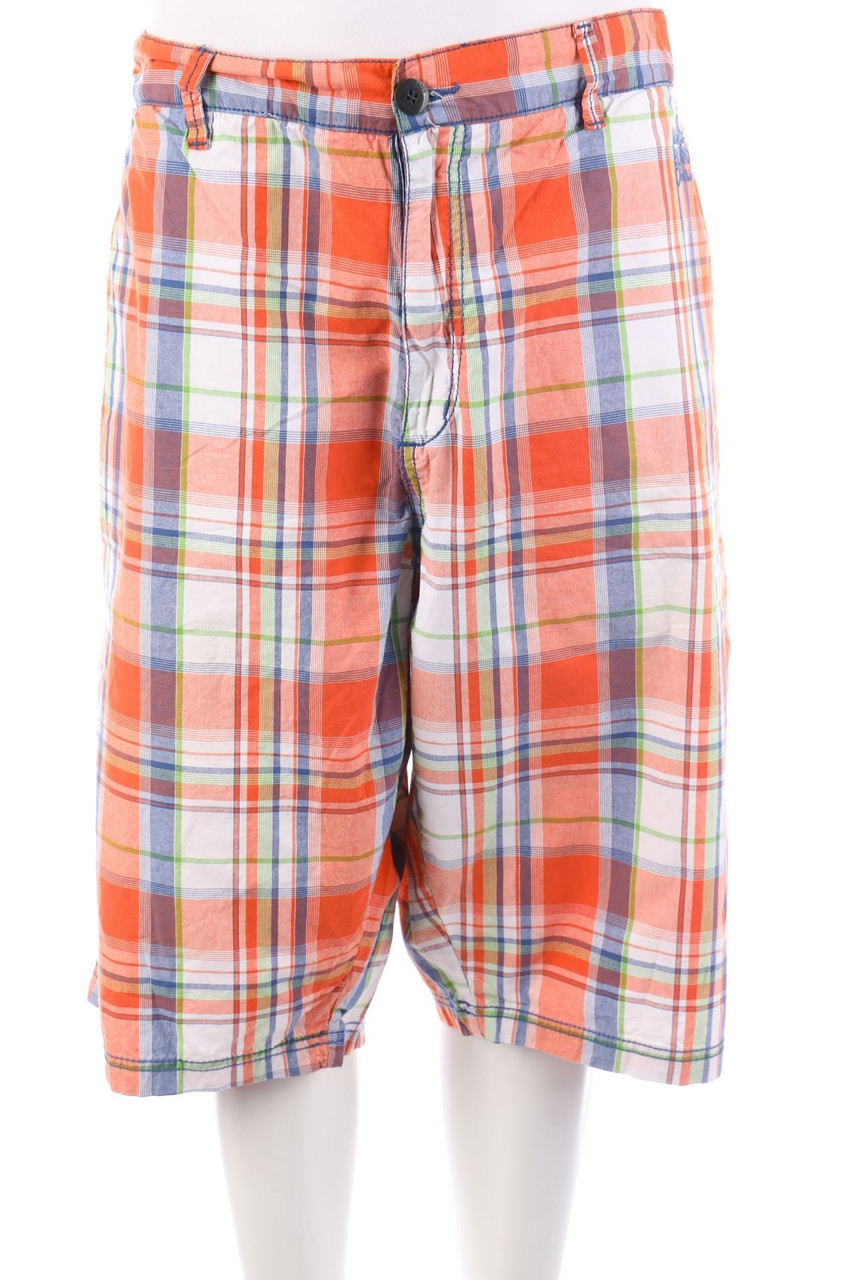 LERROS - Shorts mit Tartan-Muster - XXXXXL