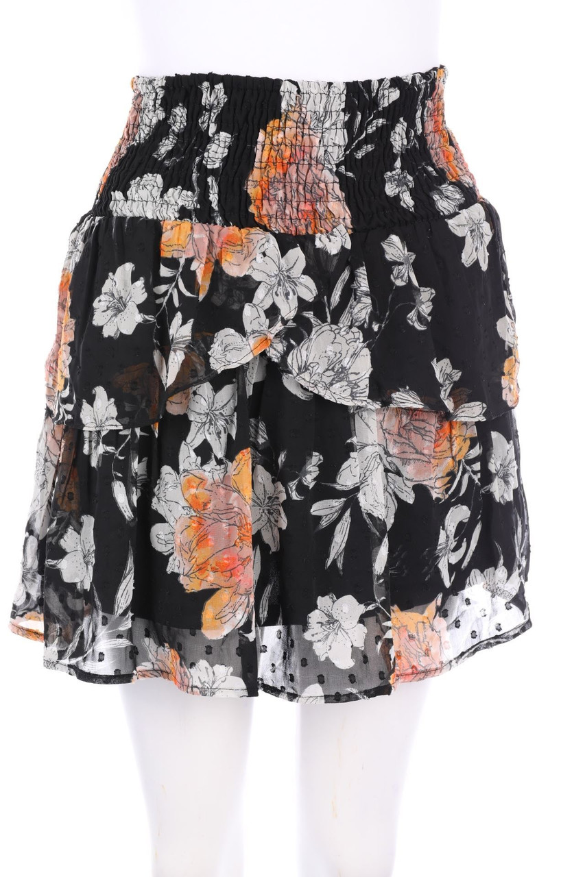 VERO MODA - Muster-Minirock im Layer Look - S