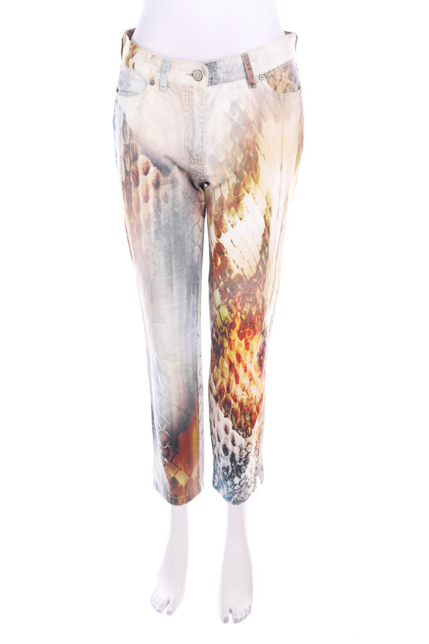 TONI - Jeans mit Animal-Print - D 38