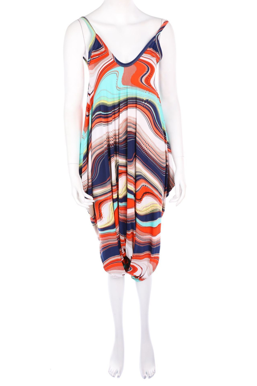 Ohne Label - Jumpsuit mit Print - ONE SIZE