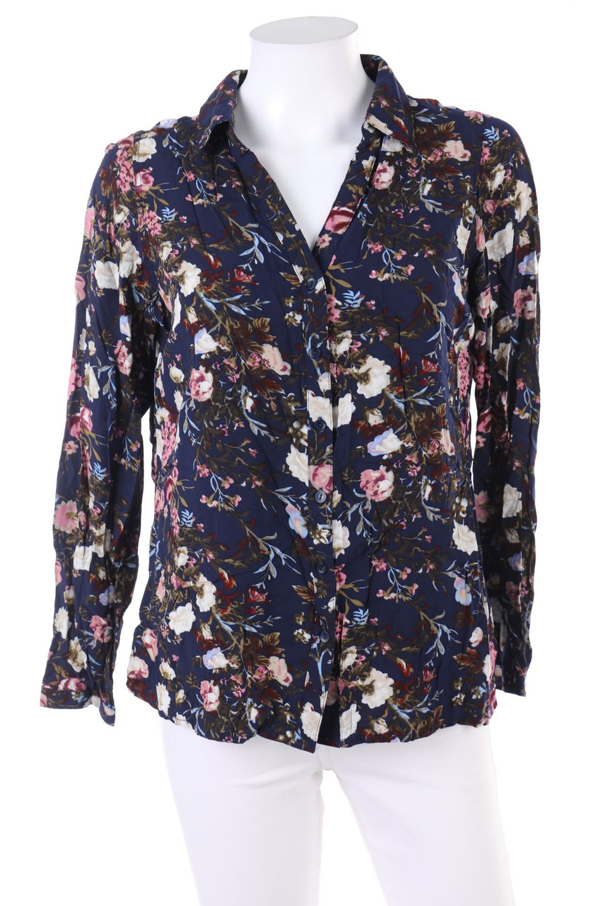 encuentro - Bluse mit Blumen-Print - D 40