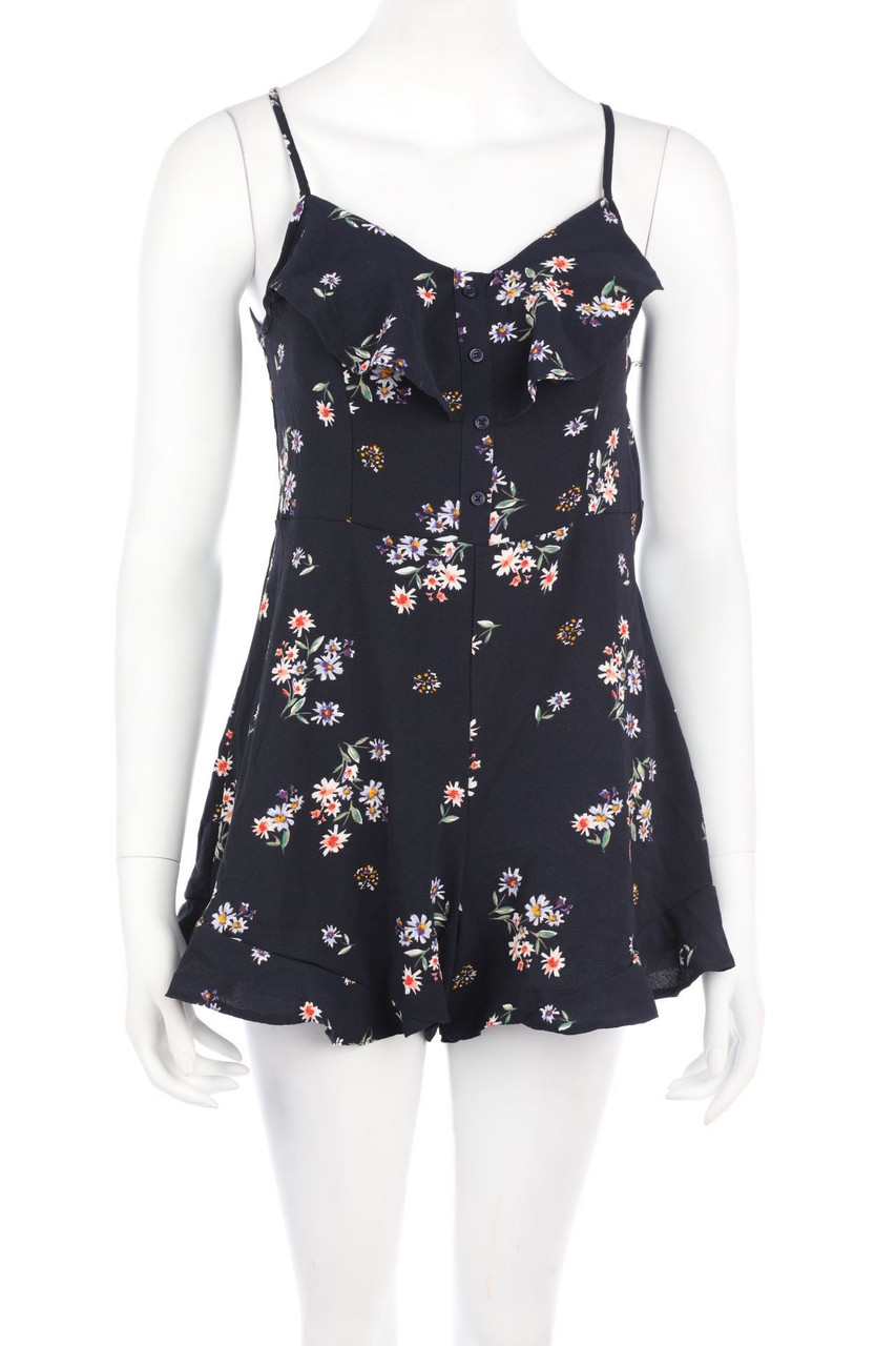 FB SISTER - Playsuit mit Blumen-Print - S