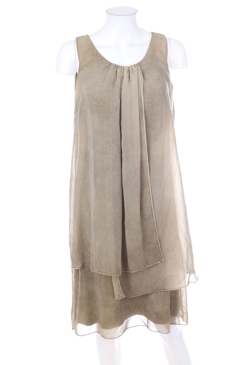 Best Connections - Garment Dyed-Kleid im Layer Look - D 40