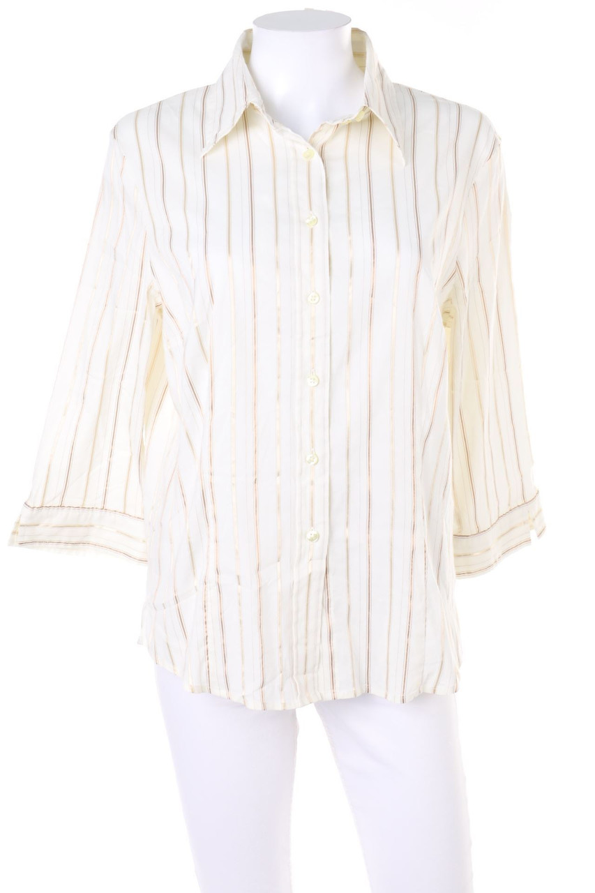 FRANK WALDER - Bluse mit Streifen - D 42