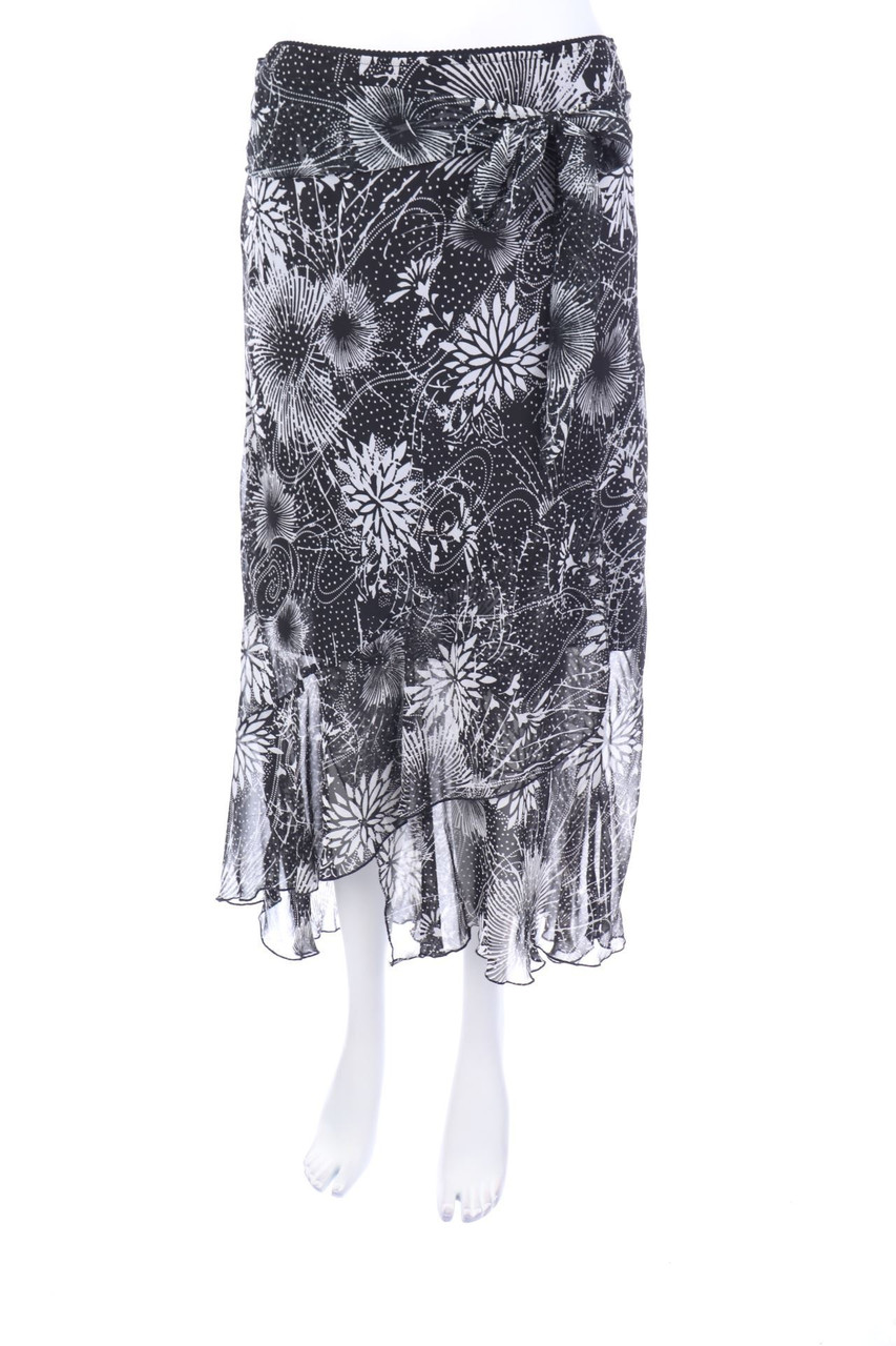 Yessica by C&A - Midirock mit Blumen-Print - D 42