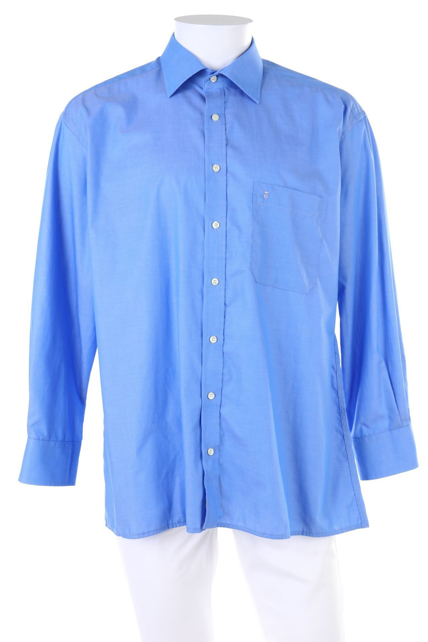 eterna - Hemd mit Logo-Stickerei - 43