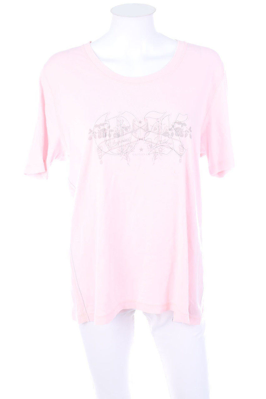 OTTO KERN - Kurzarm-Shirt mit Logo-Print - XL