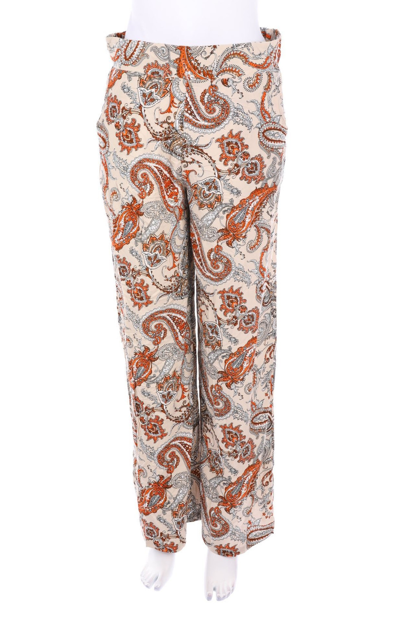 Ohne Label - Hose mit Paisley-Print - D 34