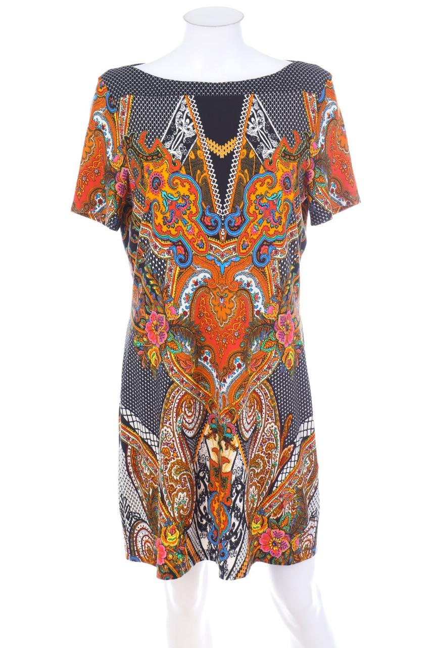 ECI New York - Kleid mit Paisley-Print - D 40