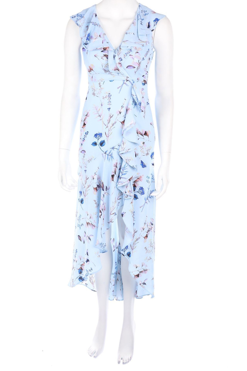 BANANA REPUBLIC - Maxi-Abendkleid mit Volants - D 32