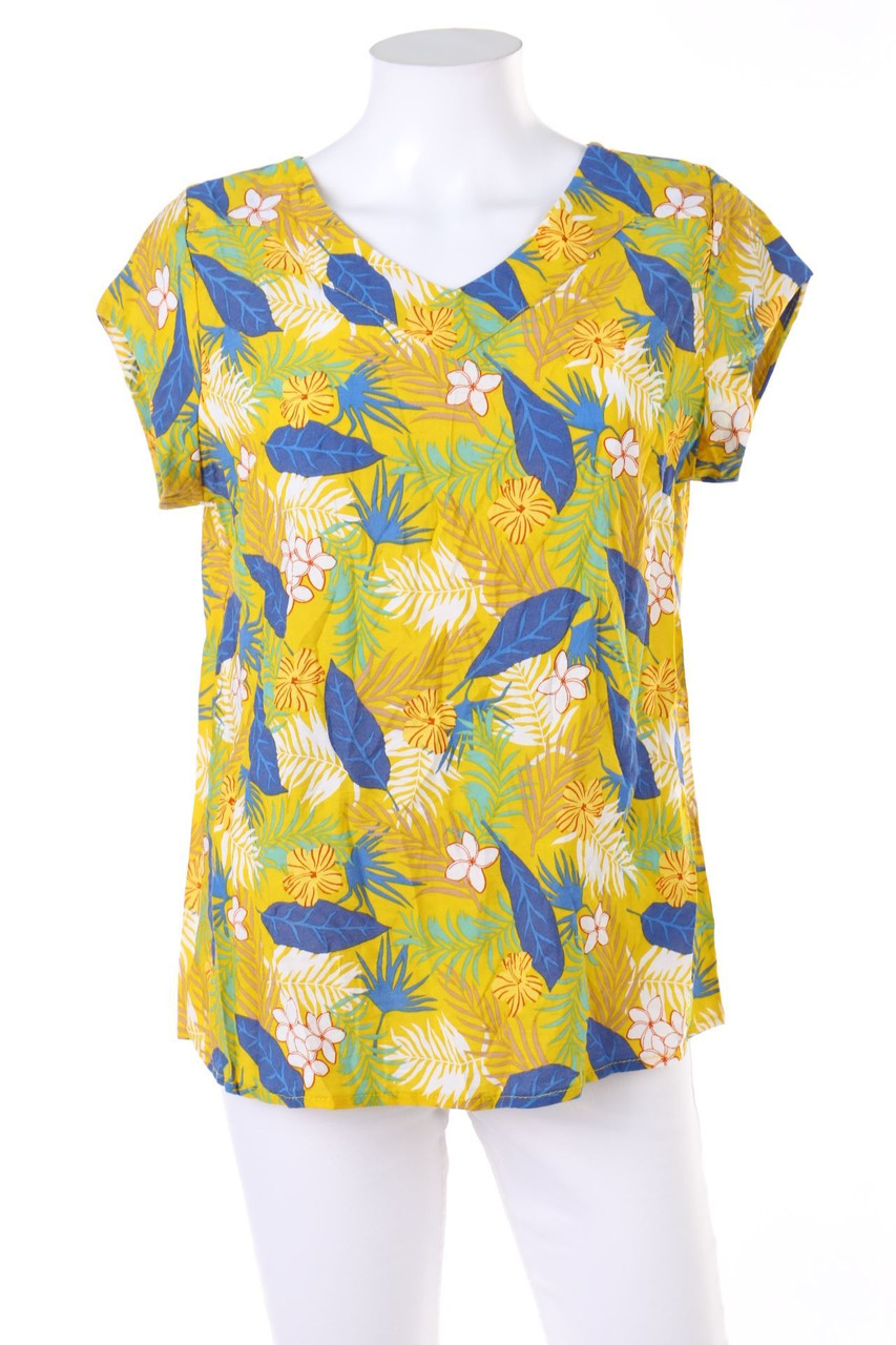 Lilie Rose - Hawaii-Kurzarm-Bluse - D 42