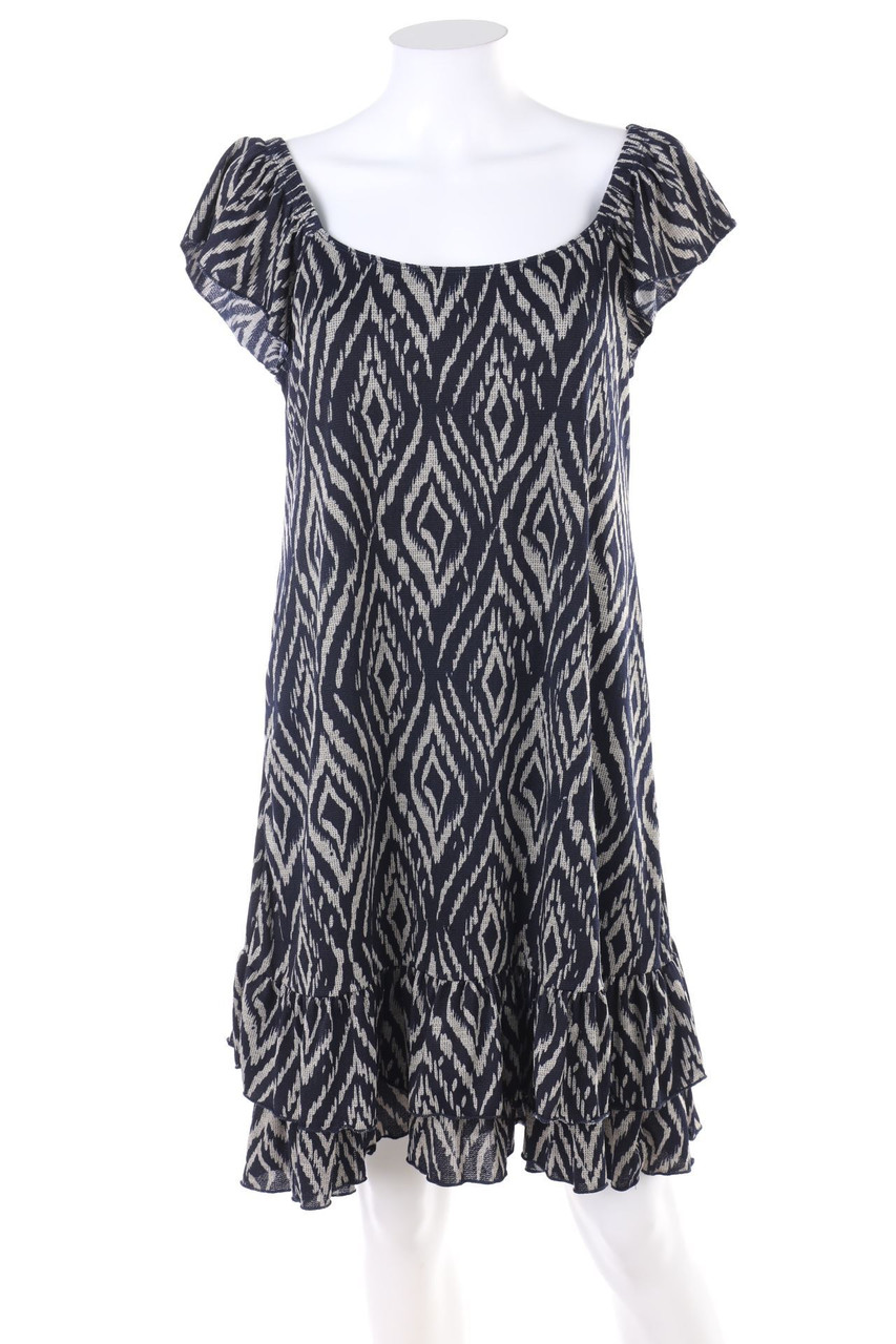 Ohne Label - Kleid mit Volants - L