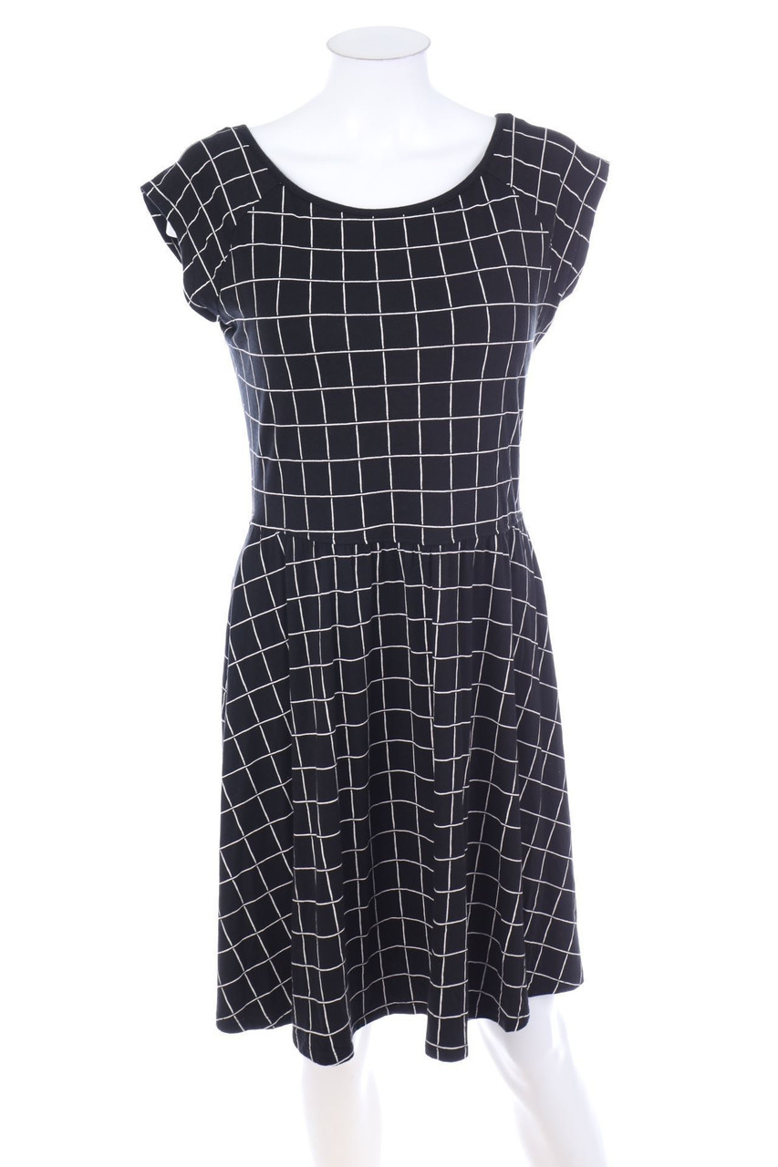 UNIQLO - Skater-Kleid mit Karo-Muster - XL