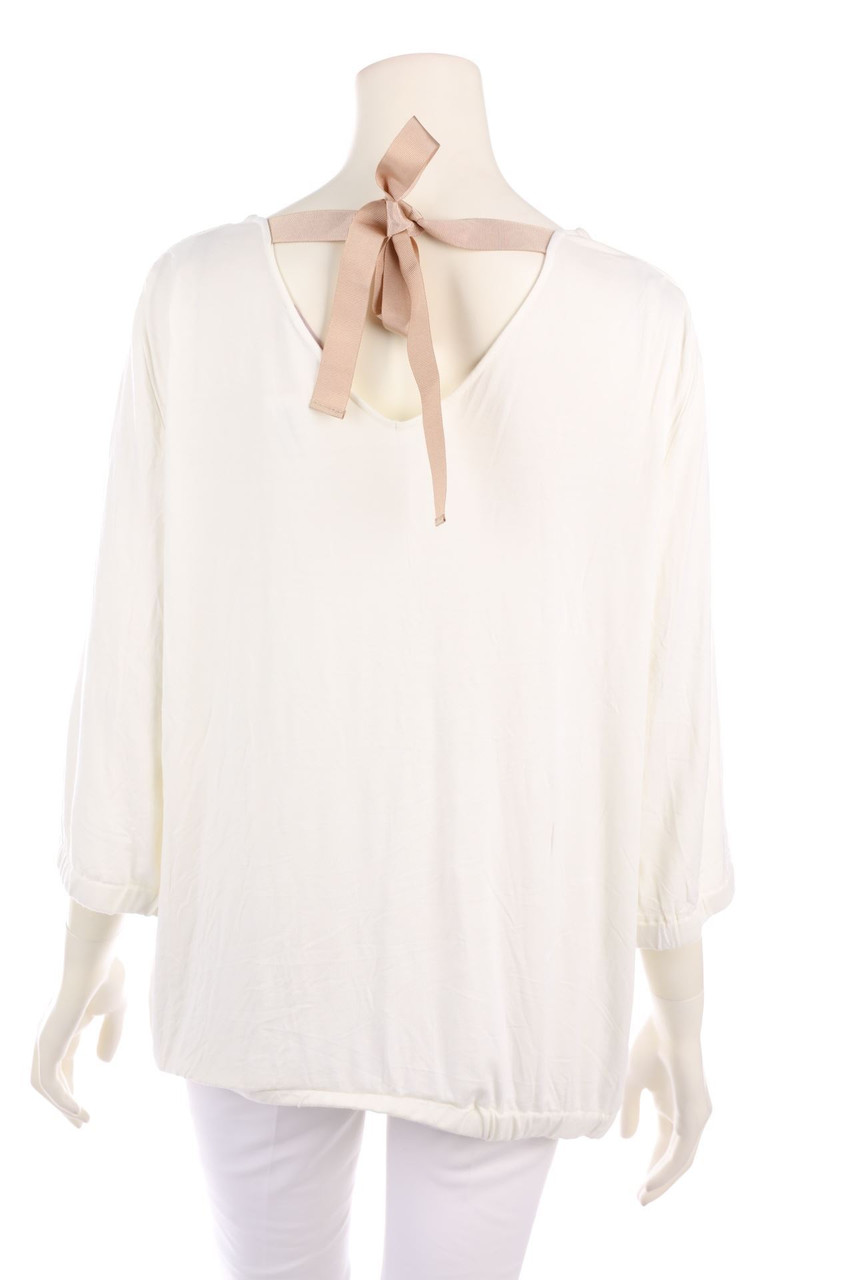 SCHUMACHER - 3/4-Arm-Shirt mit Schleife - XL