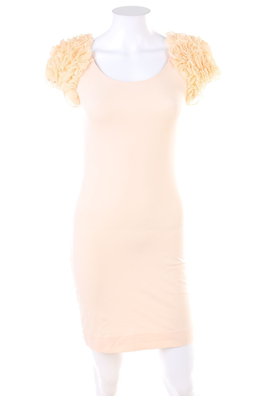 H&M The Garden Collection - Minikleid mit Applikationen - S