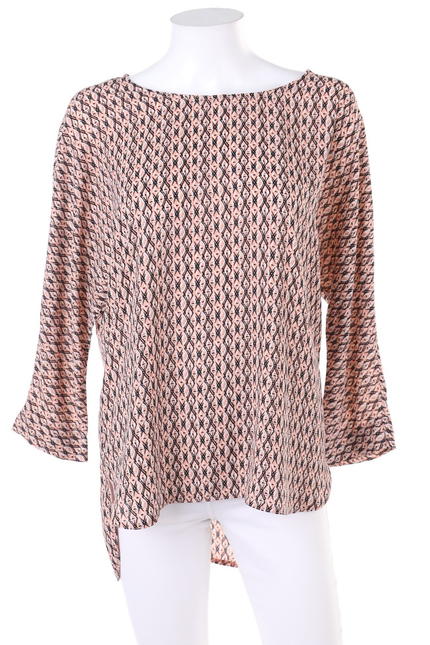 zebra - Bluse mit Batwing-Ärmeln - M