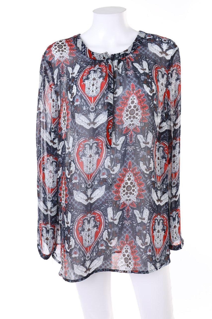 ADAGIO - Bluse mit Print - D 46