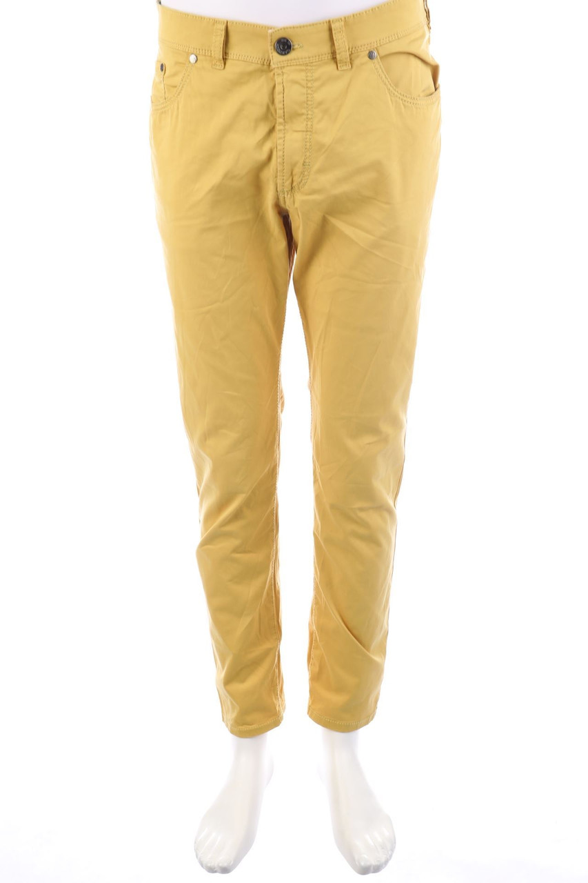 gardeur - Hose mit Logo-Patch - W36