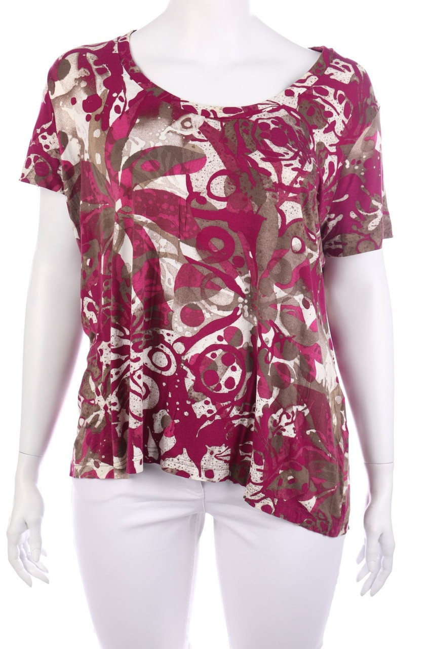CANDA by C&A - Kurzarm-Shirt mit Print - XXL