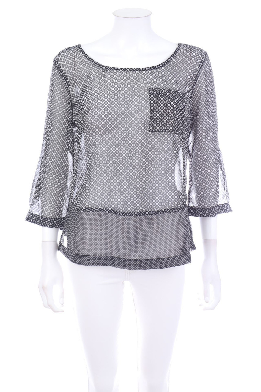 s.Oliver - Bluse mit 3/4-Ärmel - D 36