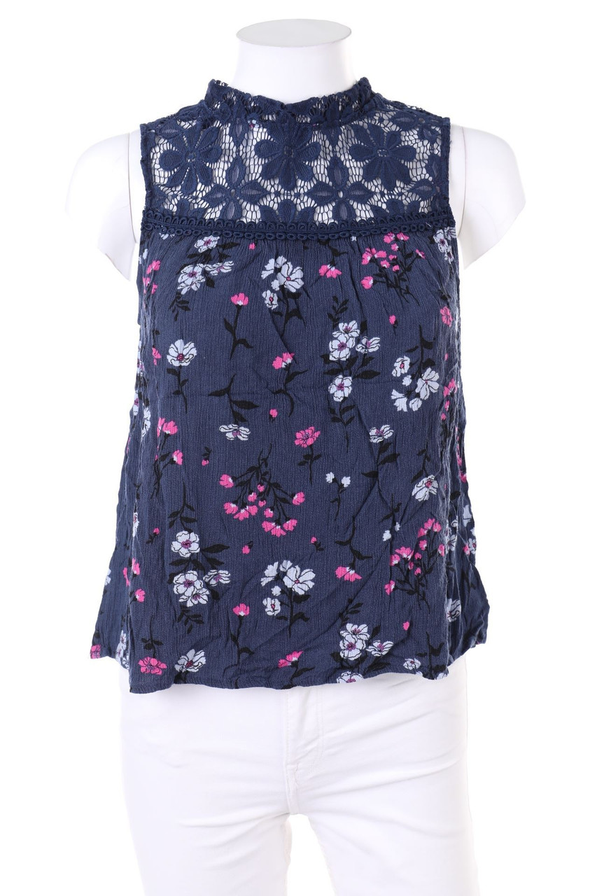 WALLFLOWER - Blusentop mit Blumen-Print - L