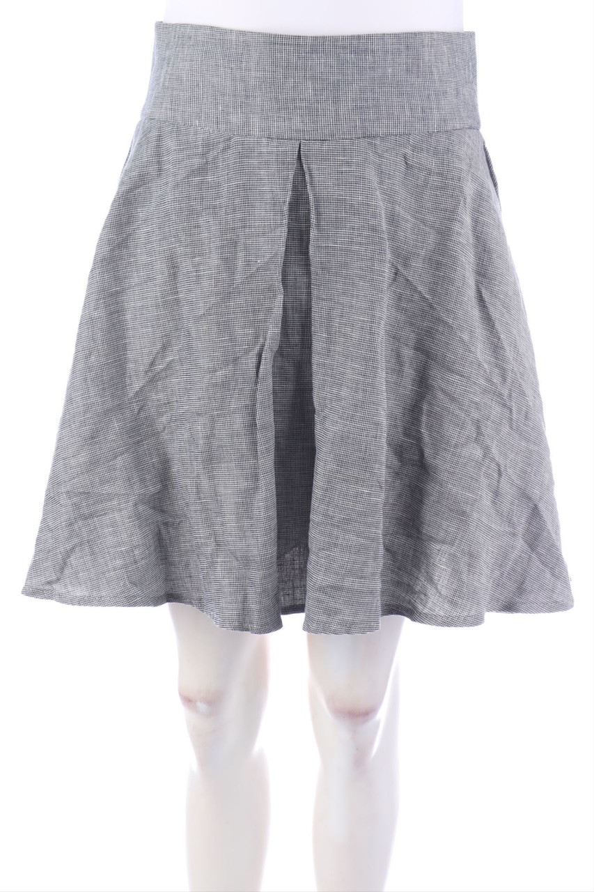 DIKA - Minirock aus Leinen-Mix - M