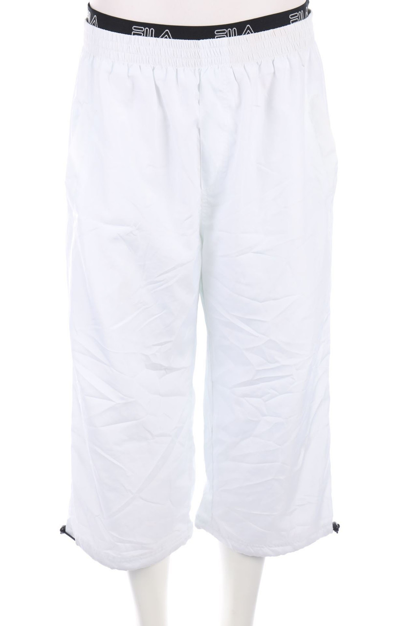 FILA - Sport-Hose mit Mesh-Einsatz mit Logo-Print - 54