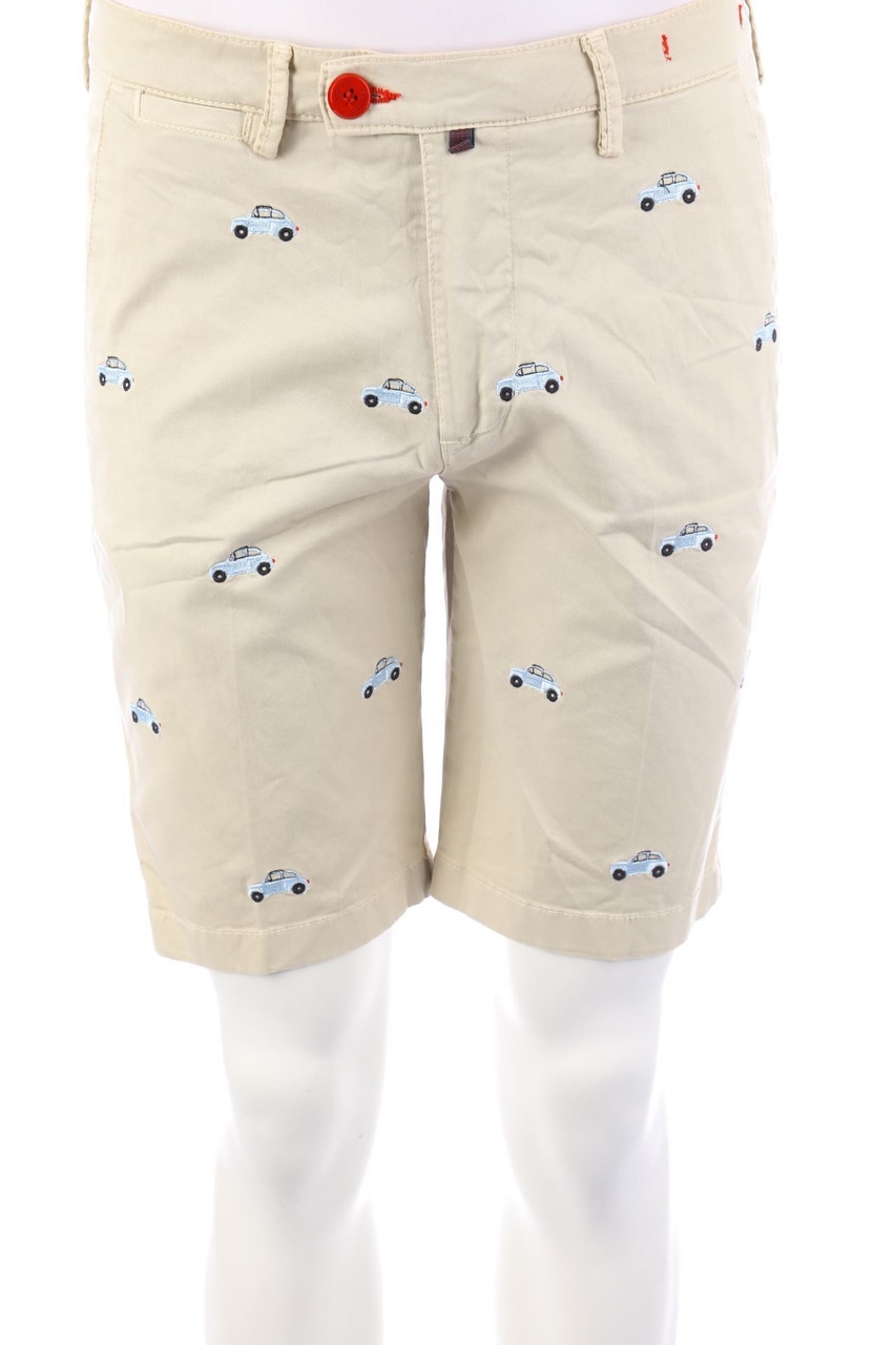 BARONIO - Jeans-Shorts mit Stickereien - W33