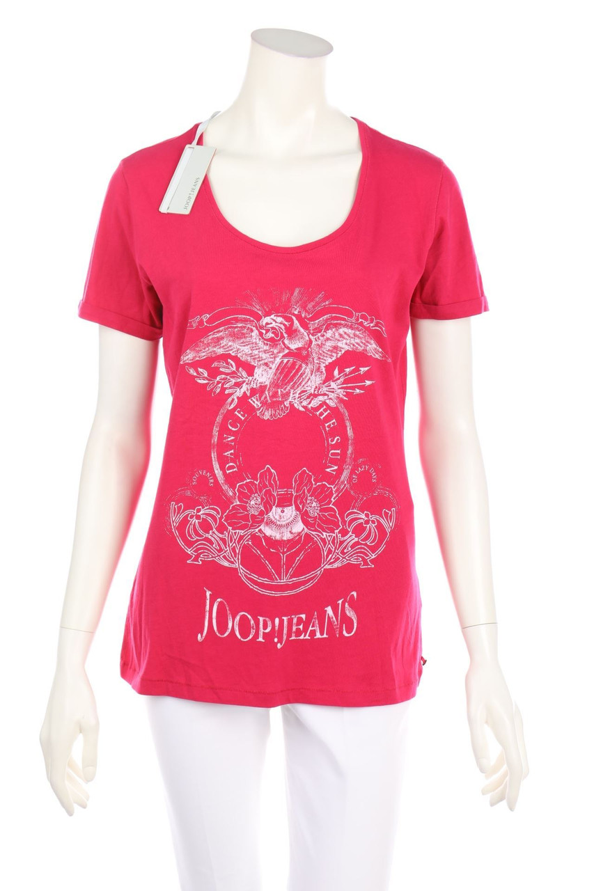 JOOP! JEANS - Kurzarm-Shirt mit Print - D 40