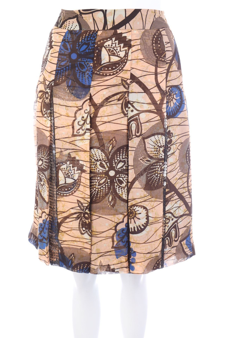 cacharel - Seiden-Rock mit Pailletten - D 38-40