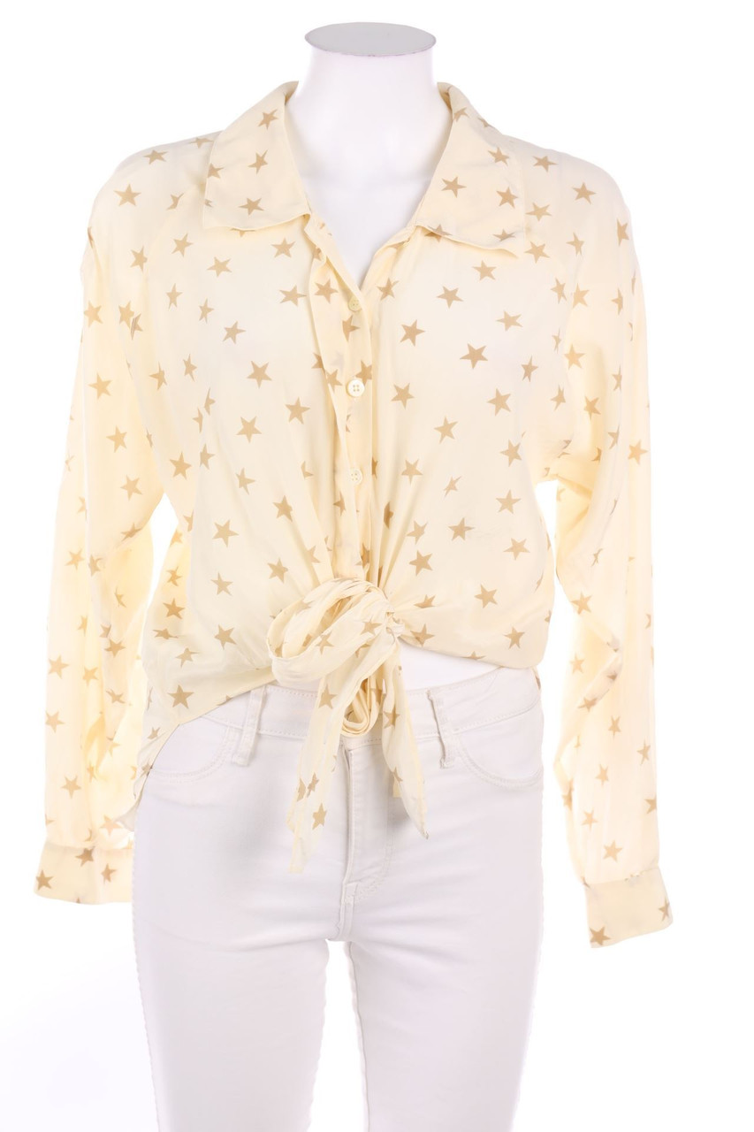 Les Copains - Bluse zum Knoten - M