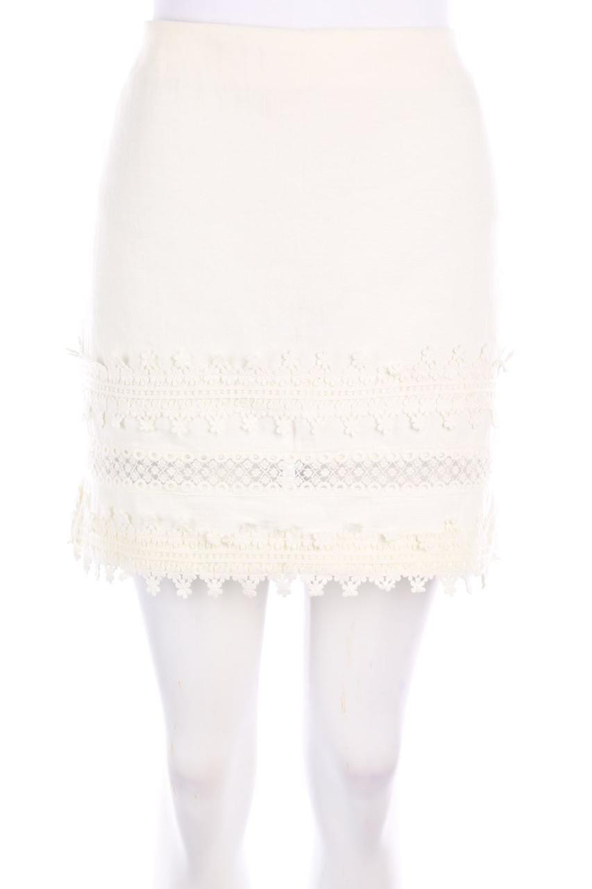 H&M - Minirock mit Spitze - D 46