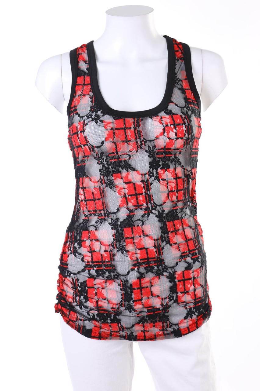 TALLY WEiJL - Top mit Mesh-Einsatz - S