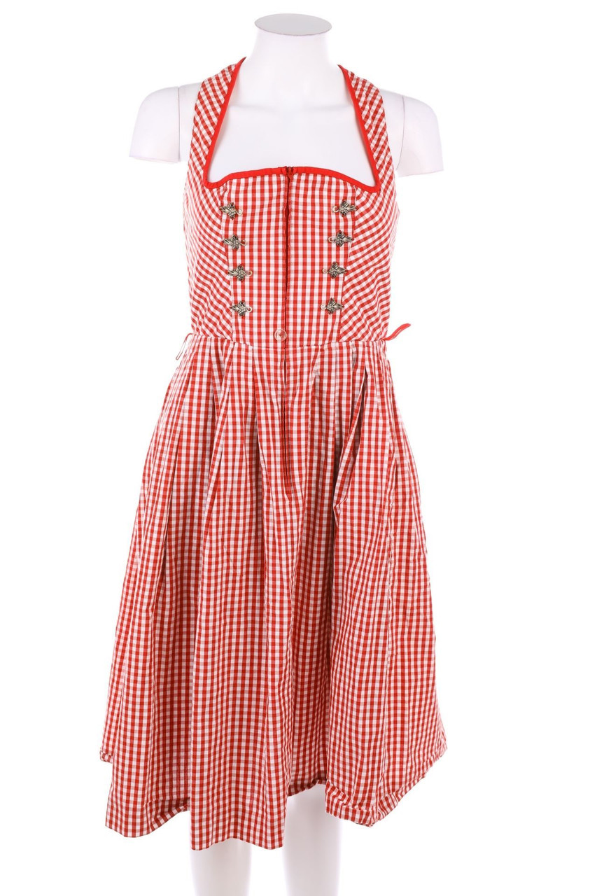 BERWIN & WOLFF - Dirndl mit Karo-Muster - D 38